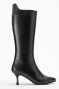 Kadın Deri İnce Topuklu Çizme SIYAH PYZ1064