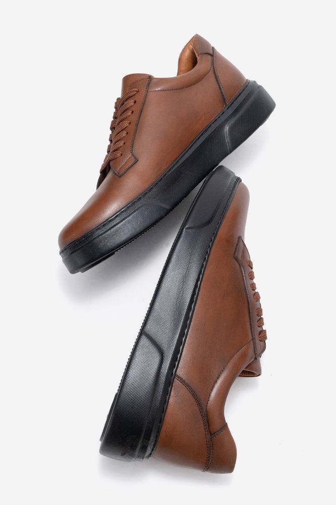 erkek-deri-ayakkabi-TABA SIYAH-GLR9110-0100713_0