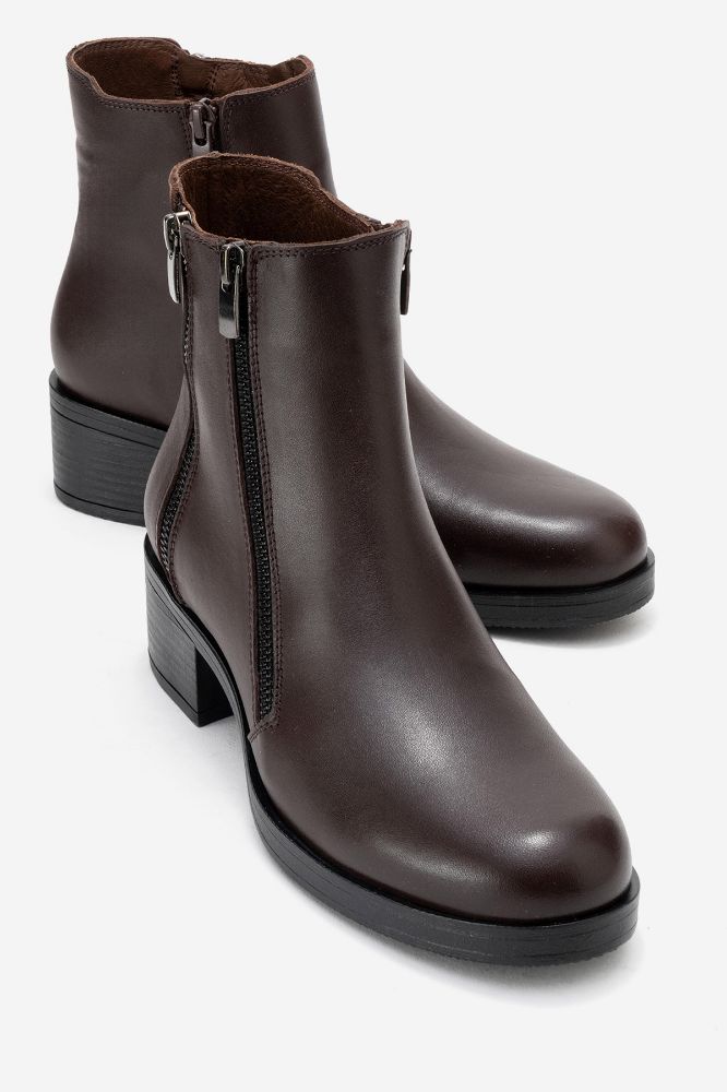 kadin-deri-fermuar-detayli-topuklu-bot-KOYU KAHVE-PNC187-0100805_0