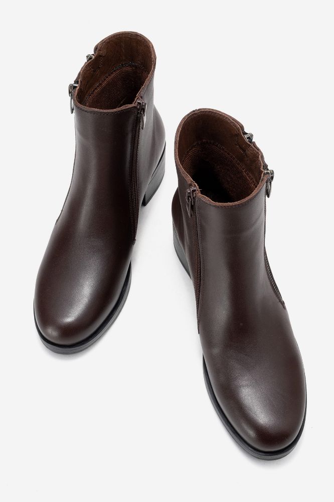 kadin-deri-fermuar-detayli-topuklu-bot-KOYU KAHVE-PNC187-0100808_0