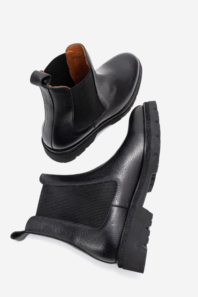 erkek-deri-lastikli-bot-SIYAH FLOTER-GLR8778-0100870_0