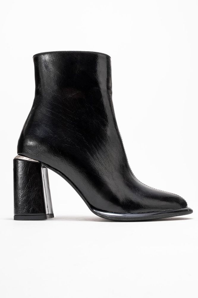 kadin-kalin-topuklu-bot-SIYAH KIRIŞIK-ERC512-0100974_0