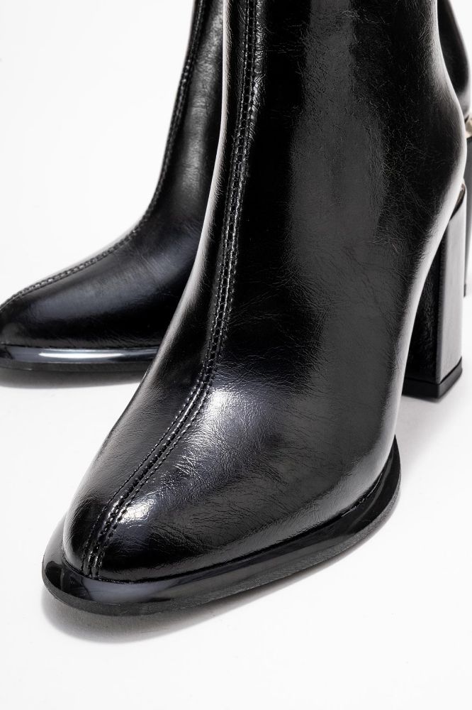 kadin-kalin-topuklu-bot-SIYAH KIRIŞIK-ERC512-0100976_0