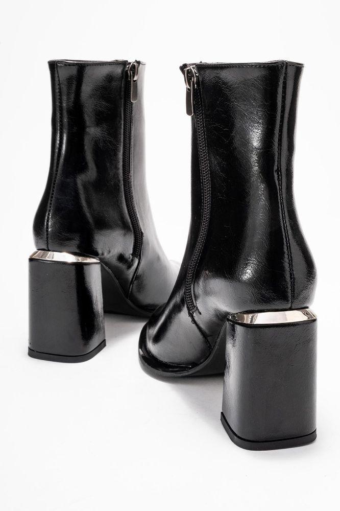 kadin-kalin-topuklu-bot-SIYAH KIRIŞIK-ERC512-0100977_0