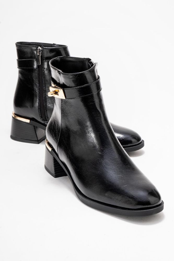 kadin-kalin-topuklu-bot-SIYAH KIRIŞIK-ERC701-0101001_0