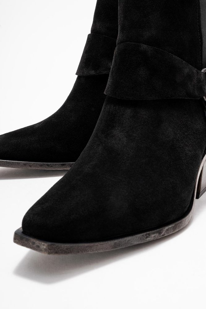 kadin-kalin-topuklu-western-bot-SIYAH SUET-HKN1563-0101038_0