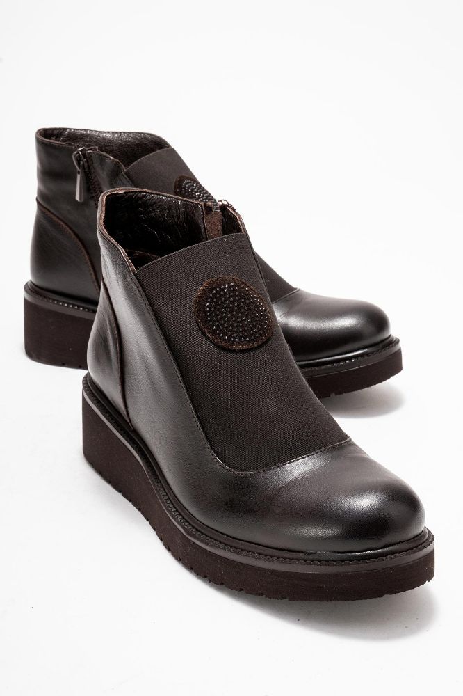 kadin-deri-onden-lastikli-bot-KAHVE-NHR406-0101073_0