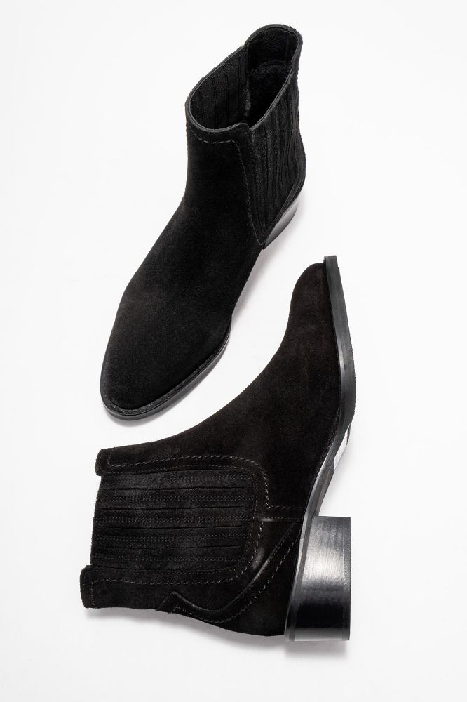 kadin-deri-bilekten-lastikli-bot-SIYAH SUET-PNC642-0101083_0