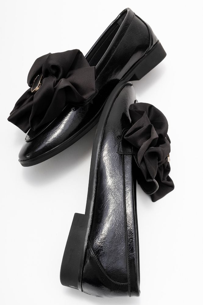 kadin-fiyonk-detayli-loafer-SIYAH RUSTIK-YKL031-0101200_0