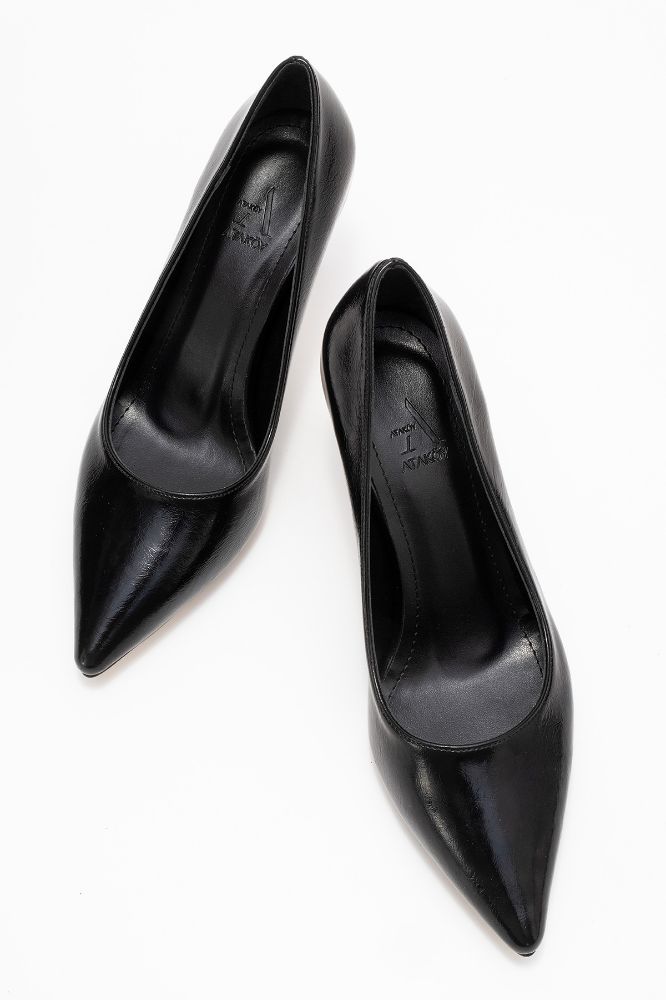 kadin-stiletto-SIYAH KIRIŞIK-ERC177-0101251_0