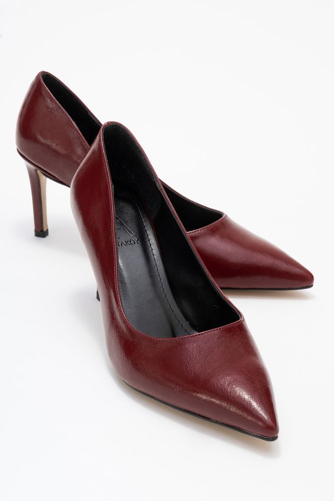 kadin-stiletto-BORDO KIRISIK-ERC177-0101254_0