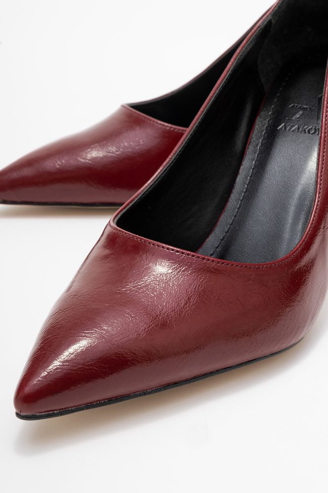 kadin-stiletto-BORDO KIRISIK-ERC177-0101255_0