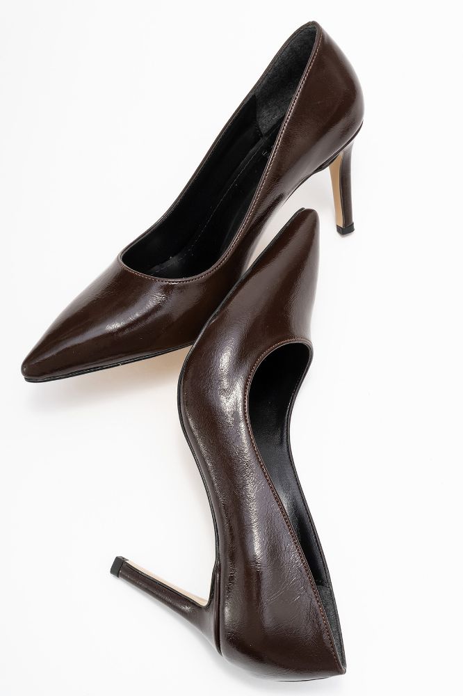 kadin-stiletto-KAHVE KIRISIK-ERC177-0101264_0