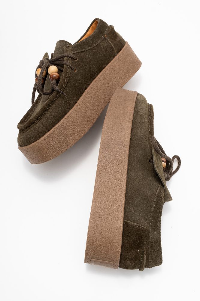 kadin-deri-ayakkabi-HAKI SUET-LOOK1350-0101306_0