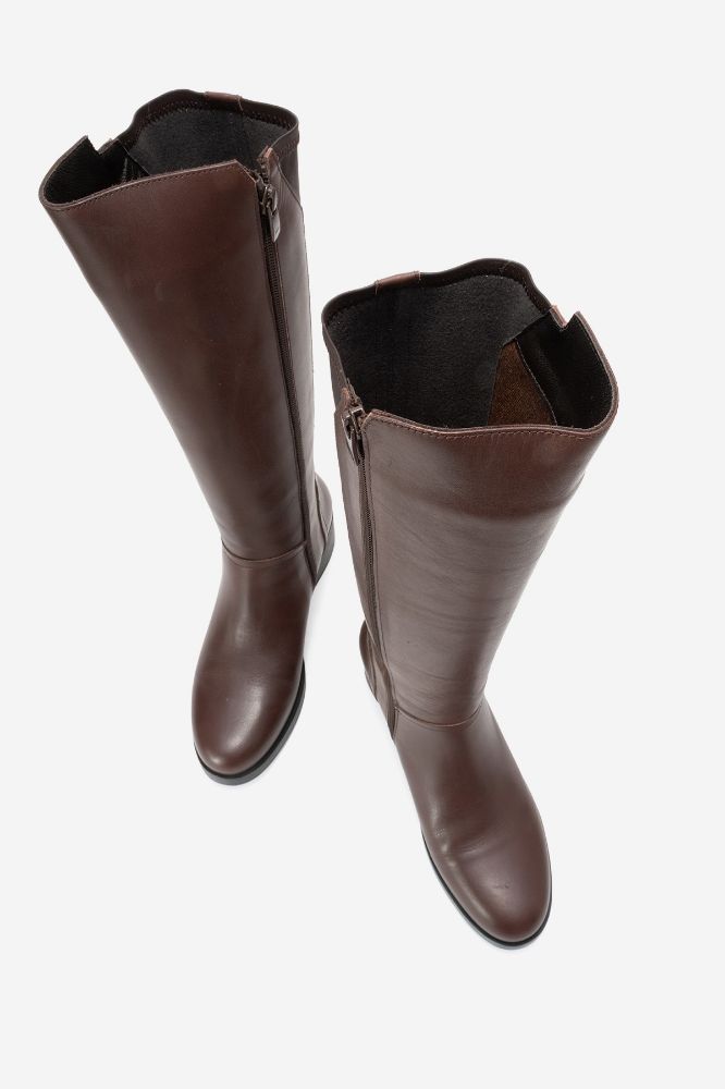 kadin-deri-topuklu-cizme-KAHVE-PNC516-0101395_0