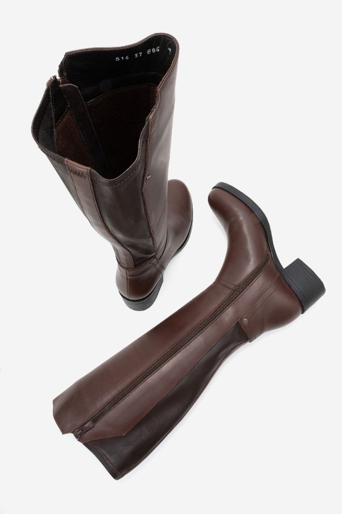 kadin-deri-topuklu-cizme-KAHVE-PNC516-0101396_0