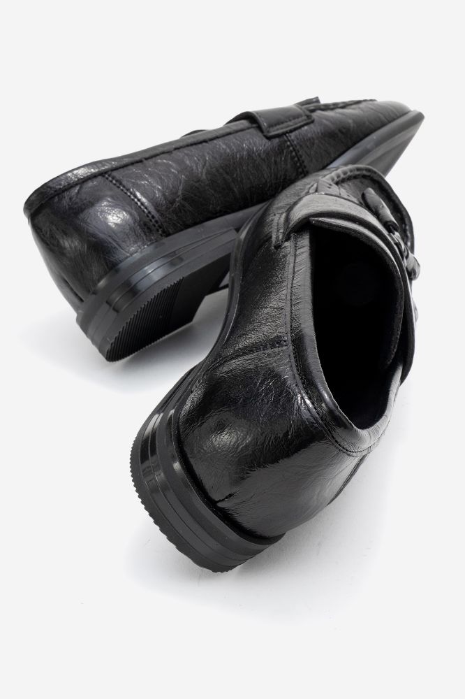 kadin-puskullu-loafer-SIYAH METALIK-YKL06-0101430_0