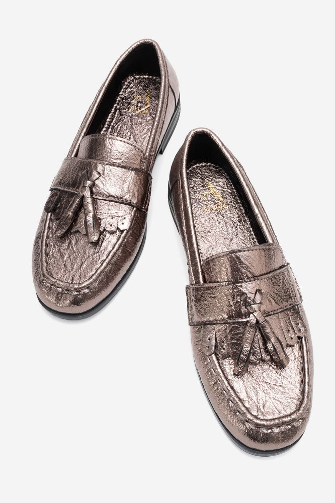 kadin-puskullu-loafer-PLATIN METALIK-YKL06-0101437_0