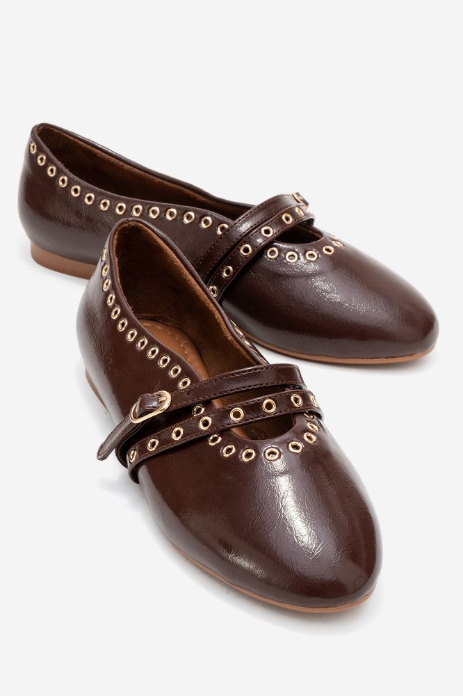 kadin-zimba-detayli-babet-KAHVE RUSTIK-YKL1065-0101452_0