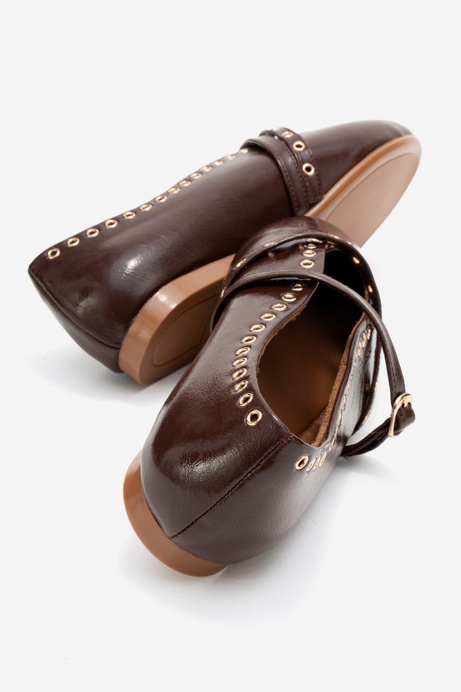 kadin-zimba-detayli-babet-KAHVE RUSTIK-YKL1065-0101454_0