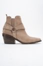 Kadın Kalın Topuklu Western Bot VIZON SUET HKN1563