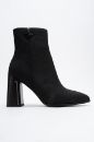 Kadın Kalın Topuklu Bot SIYAH GUJ137