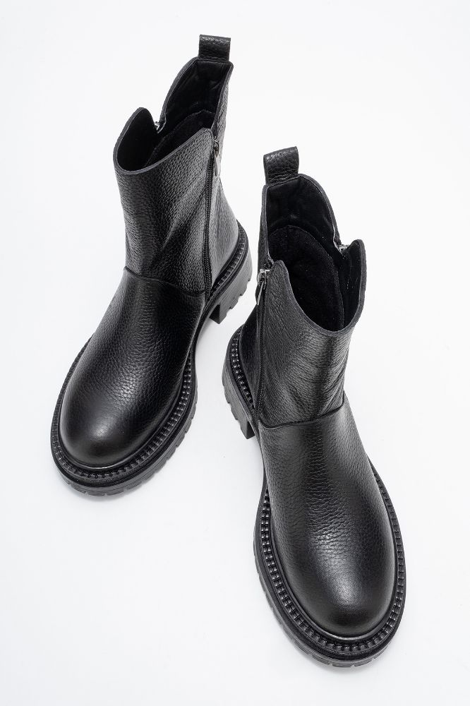 kadin-deri-postal-bot-SIYAH FLOTER-OK2336-0101611_0