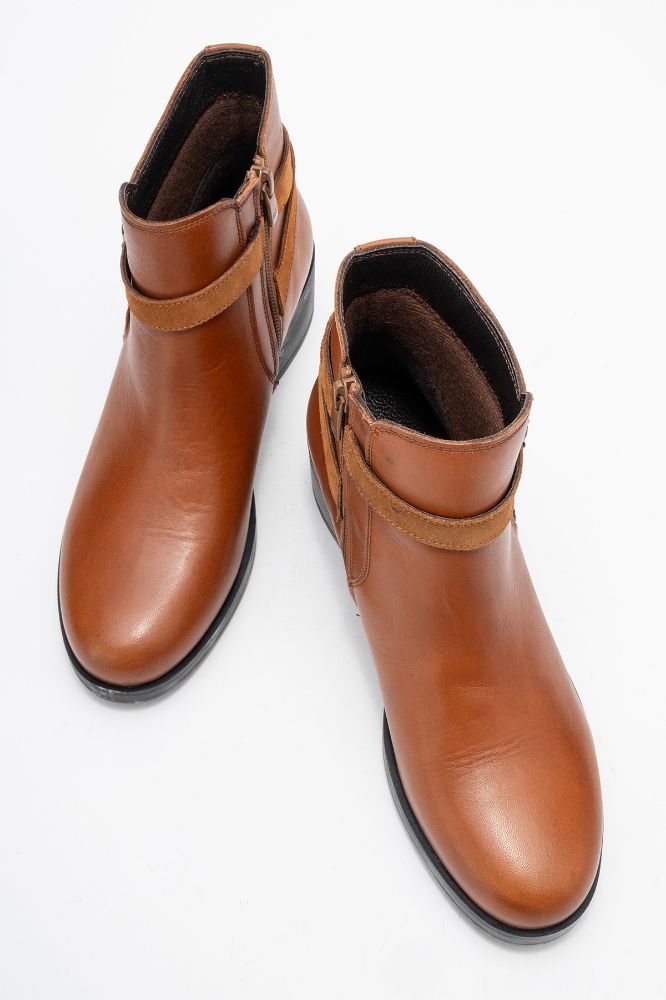 kadin-deri-aksesuar-detayli-topuklu-bot--TABA TABA NUBUK-PNC154-0101683_0