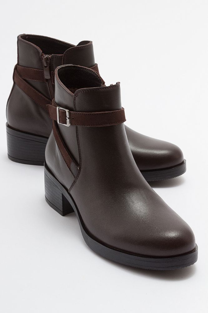 kadin-deri-aksesuar-detayli-topuklu-bot--KAHVE KAHVE NUBUK-PNC154-0101686_0