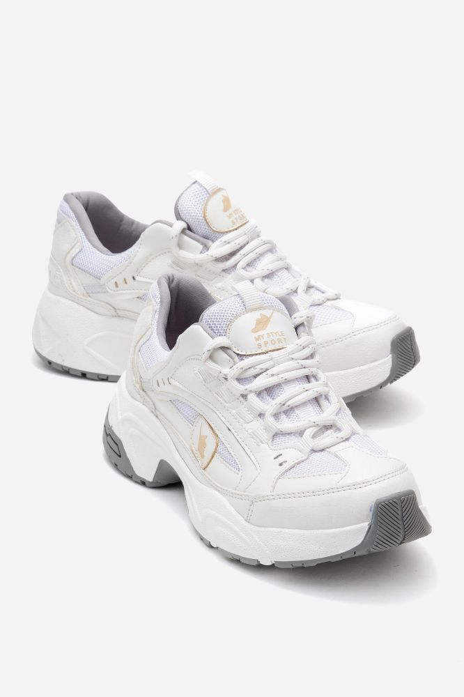 Kadın Spor Ayakkabı BEYAZ MON4142 resmi