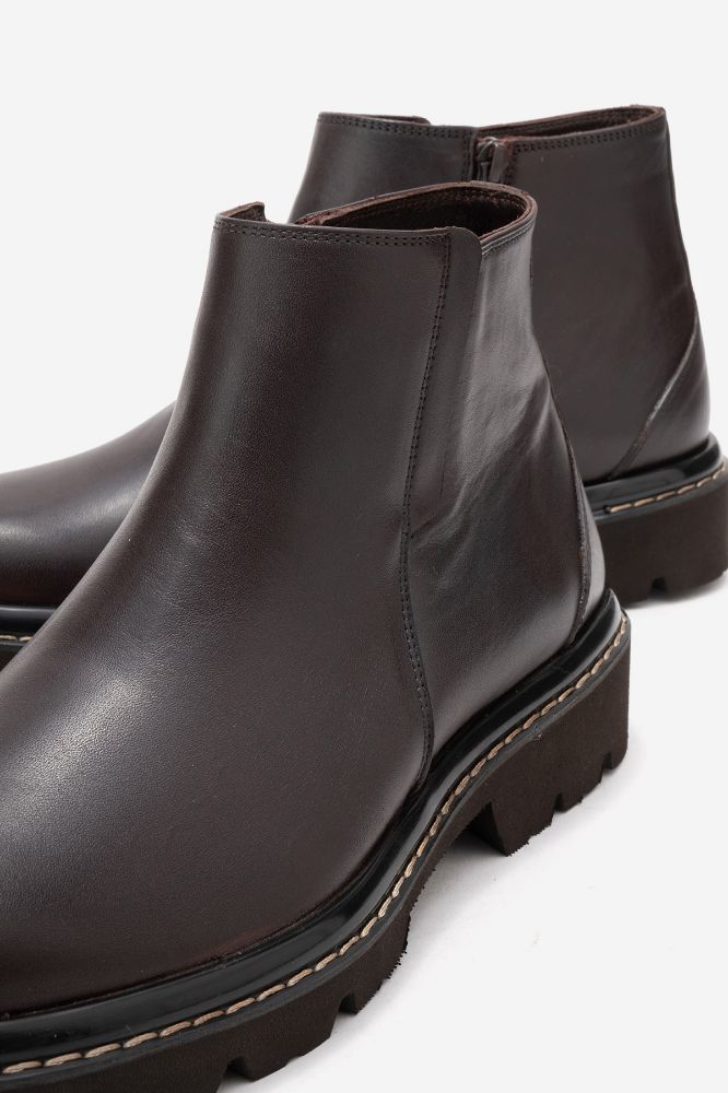 Erkek Deri Bot KAHVE GLR8785 resmi