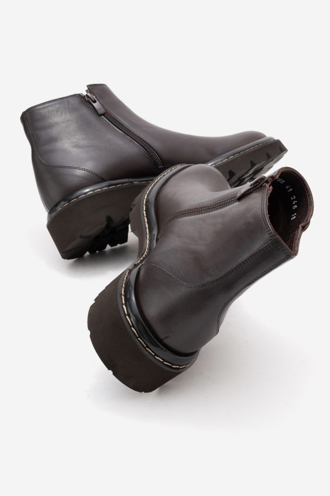 Erkek Deri Bot KAHVE GLR8785 resmi
