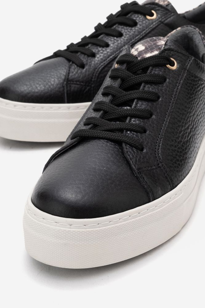 Kadın Deri Sneaker SIYAH OK2571 resmi