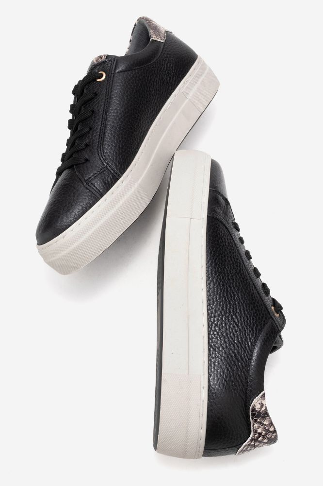 Kadın Deri Sneaker SIYAH OK2571 resmi