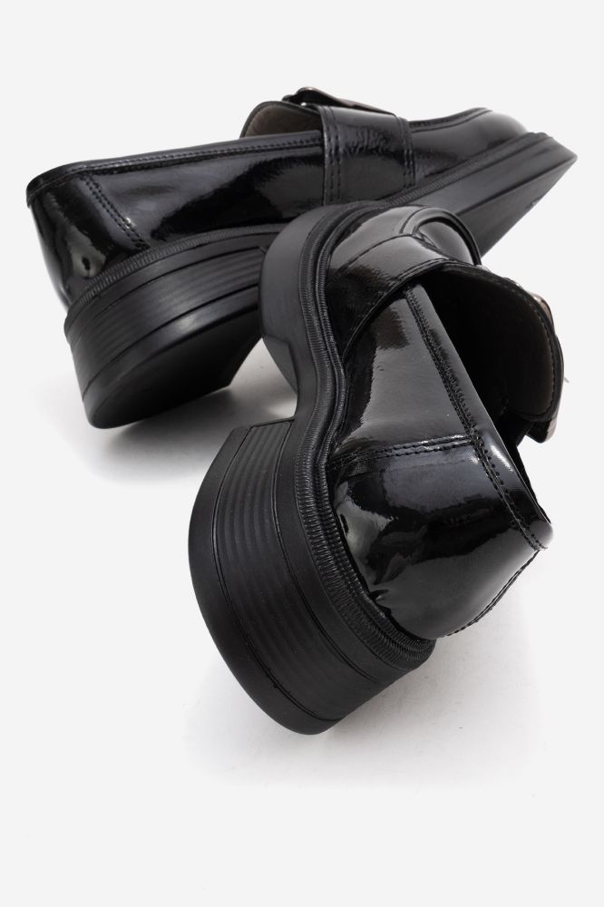 kadin-tokali-loafer-SIYAH KIRISIK RUGAN-KYL1060-0101948_0