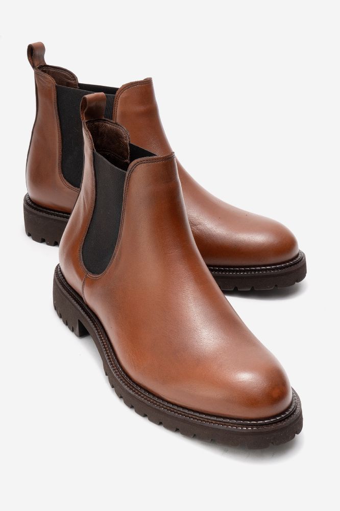 Erkek Deri Lastikli Bot TABA GLR8690 resmi