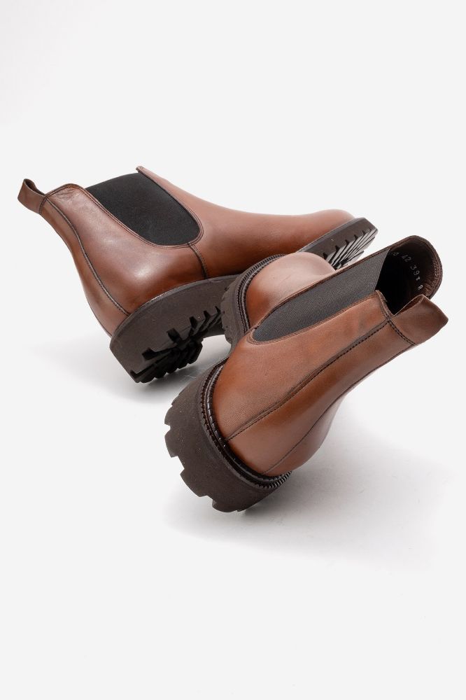 Erkek Deri Lastikli Bot TABA GLR8690 resmi