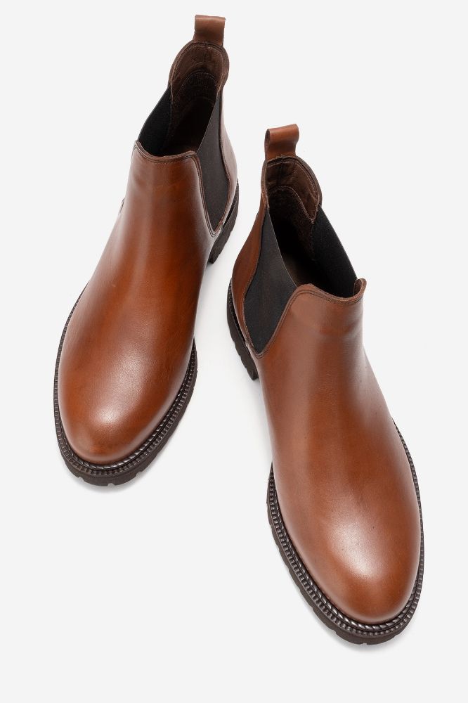 Erkek Deri Lastikli Bot TABA GLR8690 resmi