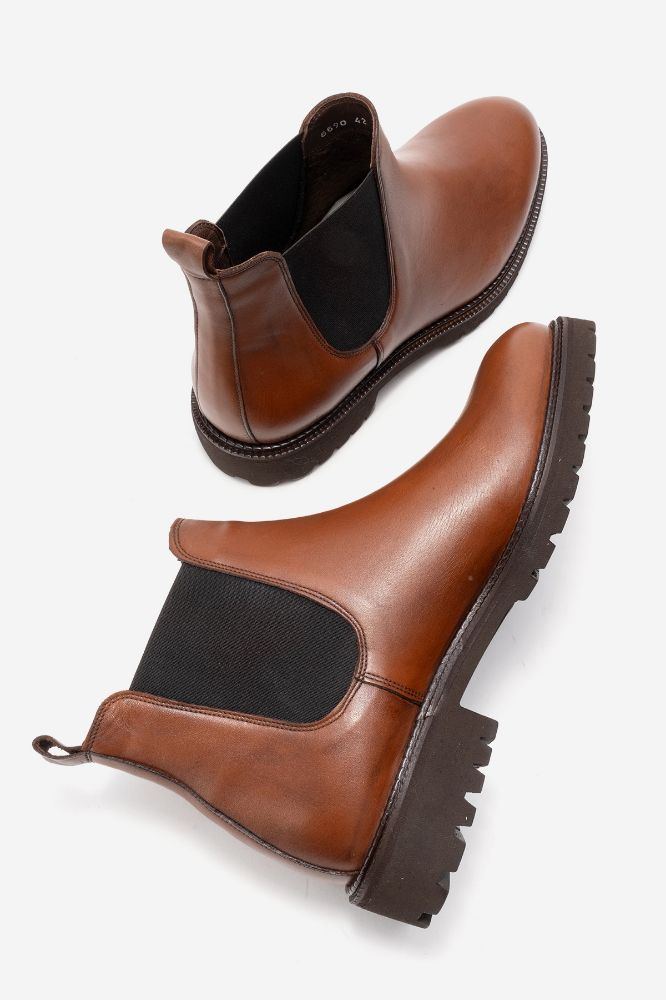 Erkek Deri Lastikli Bot TABA GLR8690 resmi