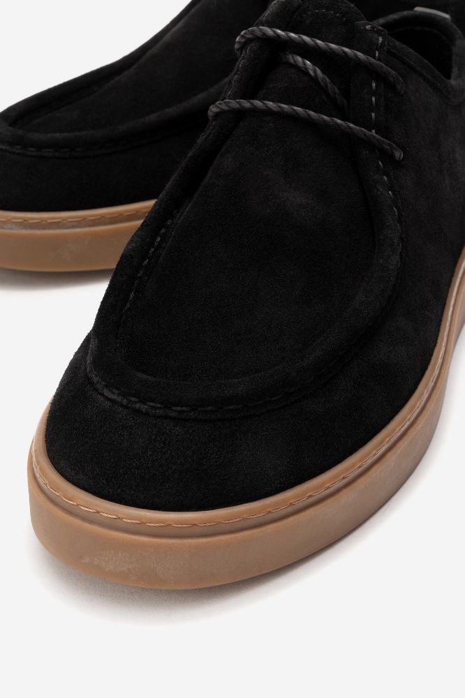 erkek-deri-ayakkabi-SIYAH SUET OLIVE-GLR9636-0102114_0