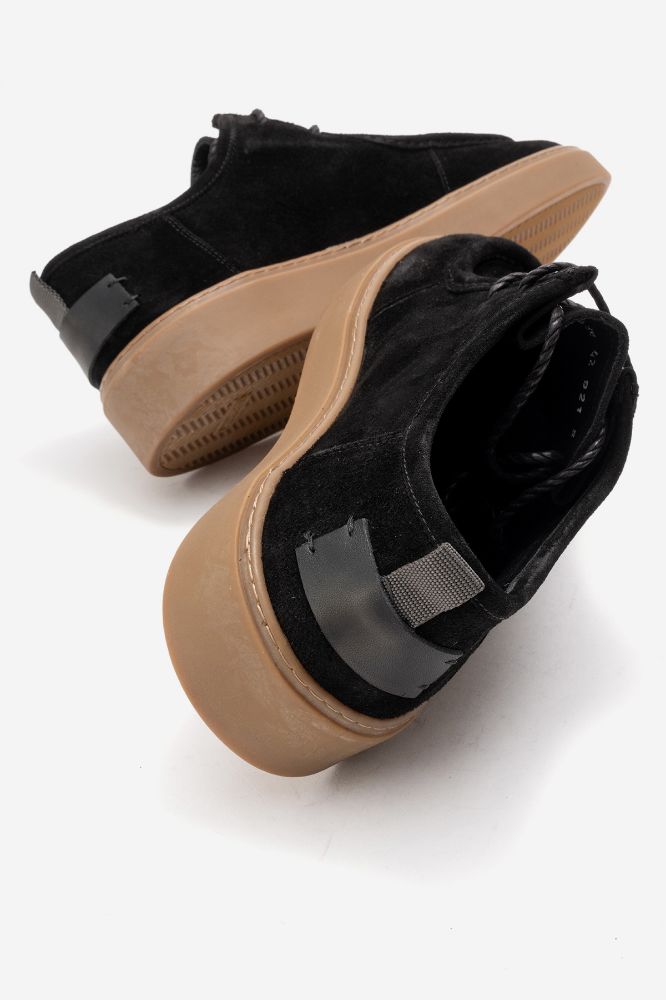 erkek-deri-ayakkabi-SIYAH SUET OLIVE-GLR9636-0102115_0