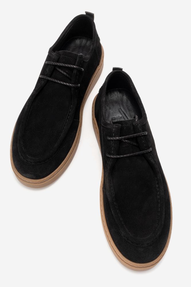 erkek-deri-ayakkabi-SIYAH SUET OLIVE-GLR9636-0102116_0