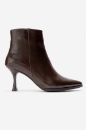 Kadın İnce Topuklu Bot KAHVE RUSTIK YKL608