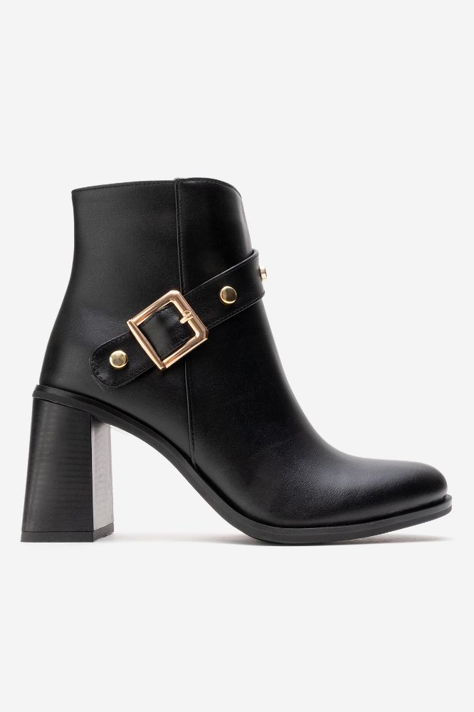 Kadın Kalın Topuklu Bot SIYAH YKL1015 resmi