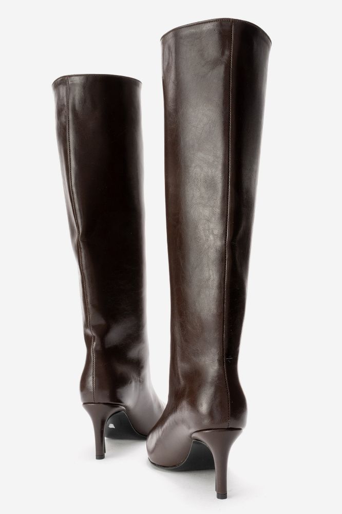 kadin-ince-topuklu-cizme-KAHVE KIRISIK-ERC3125-0102241_0