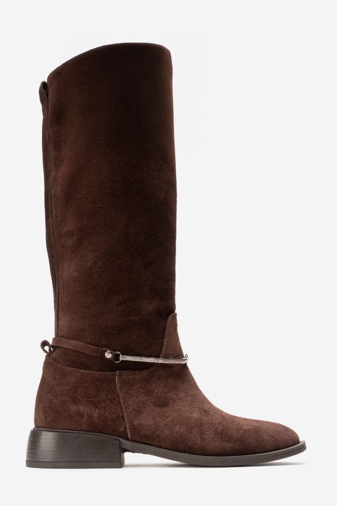 kadin-deri-cizme-KAHVE SUET-MON3610-0102280_0