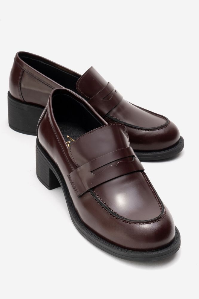 kadin-deri-kalin-topuklu-ayakkabi-BORDO ACMA-PNC1509-0102323_0