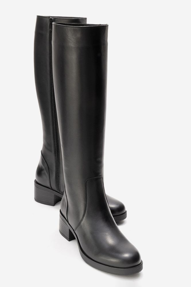 kadin-deri-topuklu-cizme-SIYAH-PNC517-0102347_0