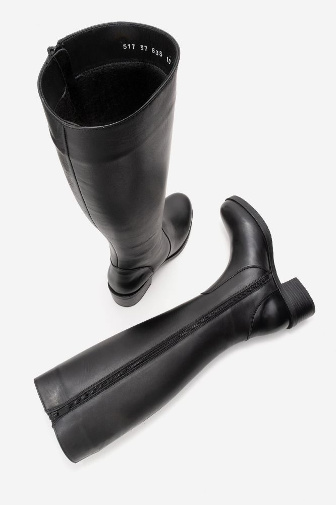 kadin-deri-topuklu-cizme-SIYAH-PNC517-0102351_0