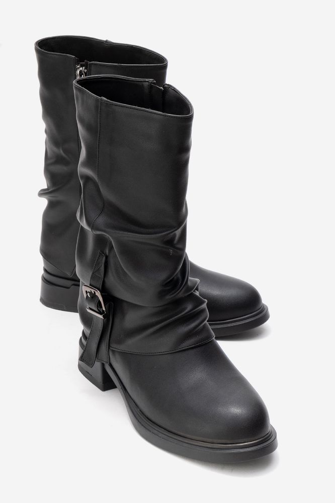 kadin-aksesuar-detayli-koruklu-bot-SIYAH-REY5110-0102377_0